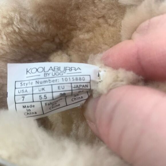 Koolaburra by Uggs tan tall boot size 7 - Picture 11 of 12